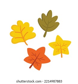 Autumn Leaf Leaves Illustration Vector Clipart