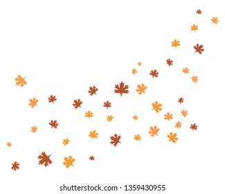 autumn leaf logo vector icon