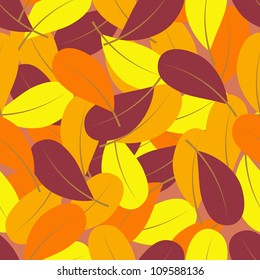 Autumn leaf pattern