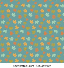 Herbstleaf Muster. Swatch inbegriffen