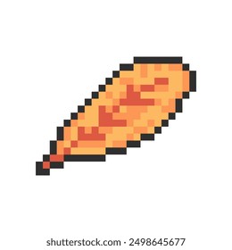 autumn leaf pixel art for your needs