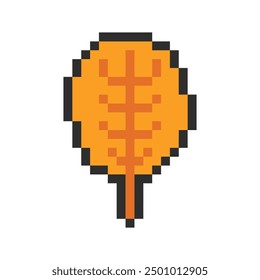 autumn leaf pixel art for your needs