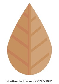 autumn leaf plant foliage icon