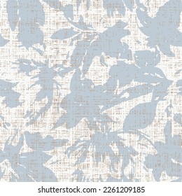 Autumn leaf quilt style vintage seamless pattern. Homely cottage core patchwork boho design for 70s background. Natural design of foliage.