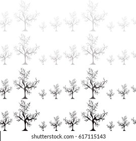 Autumn leaf seamless pattern