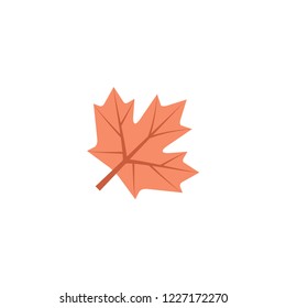 autumn leaf sign