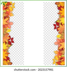 concepto de diseño plano de ilustración vectorial de hoja de otoño