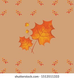autumn leafs season pattern background
