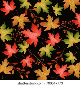 Autumn leave design background