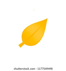 Autumn leave icon
