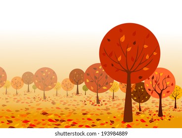 Autumn leaves