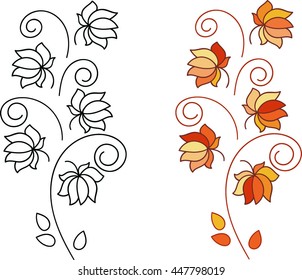 Autumn leaves