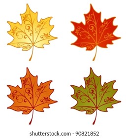 Autumn leaves