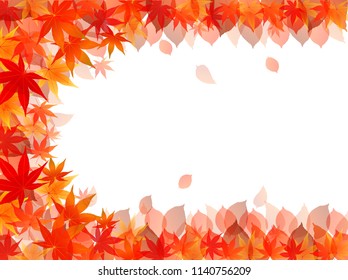 Autumn leaves autumn background