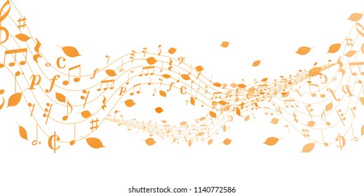 Autumn leaves autumn background