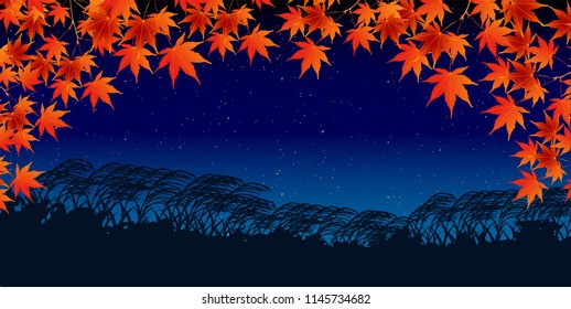 Autumn leaves autumn background