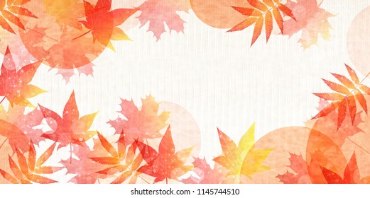 Autumn leaves autumn background