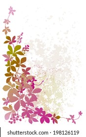Autumn leaves background