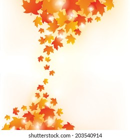Autumn Leaves Background 
