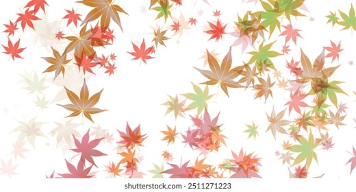 Herbstblätter hinterlassen Herbsthintergrund