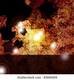 Autumn leaves background