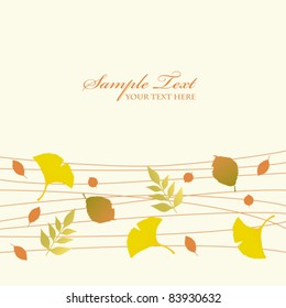 autumn leaves background