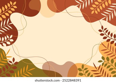 Autumn leaves background. Fall leaf background.