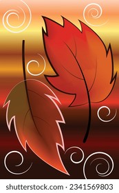 Autumn Leaves Background, Seasonal Wallpapers