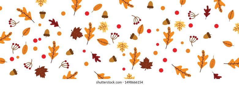 Autumn Leaves  background vector 
illustration 