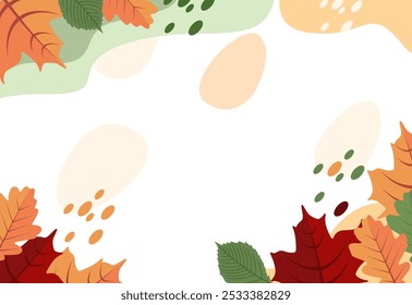 Autumn leaves background,Fall into the Magic of Autumn