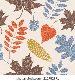 Autumn Leaves card.