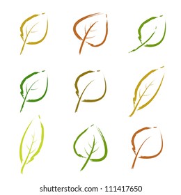 autumn leaves. autumn leaves concept.