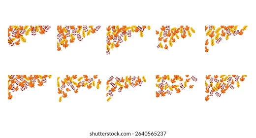 Autumn Leaves Corner Decoration Set