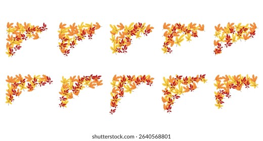 Autumn Leaves Corner Decoration Set