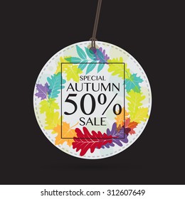 Autumn leaves design