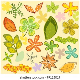 autumn leaves elements
