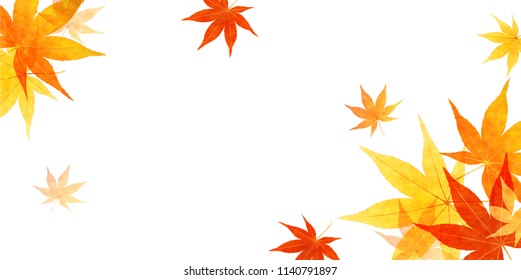 Autumn leaves fall background