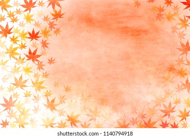 Autumn leaves fall background