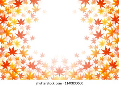 Autumn leaves fall background