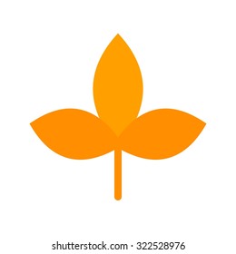 Autumn, leaves, fall icon vector image.Can also be used for gardening. Suitable for mobile apps, web apps and print media.
