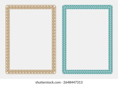 Folhas de outono quadro borda conjunto design com elementos florais, capa de planta, decoração de caixa de texto sazonal para banner e cartazes
