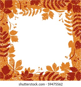 autumn leaves grange border