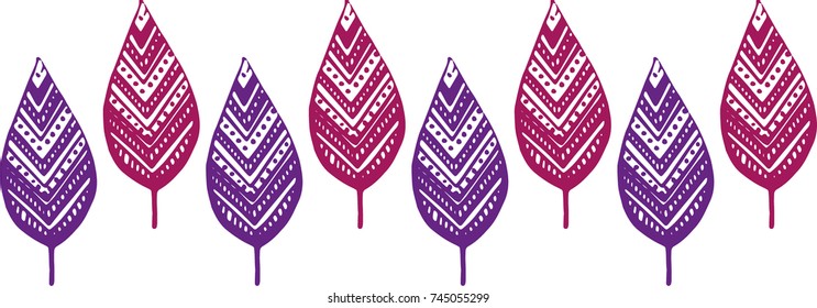 autumn leaves illustrations vector