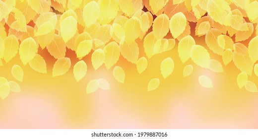 Fondo del paisaje otoñal 