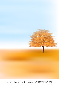 Autumn leaves landscape autumn background