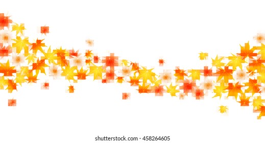 Autumn leaves autumn landscape background