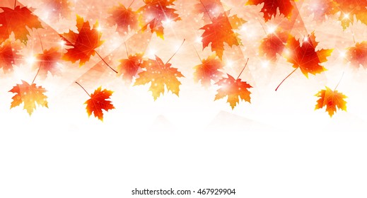 Autumn leaves autumn landscape background