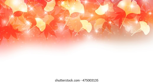 Autumn leaves autumn landscape background