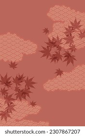 Autumn Leaves Leaf Pattern Background