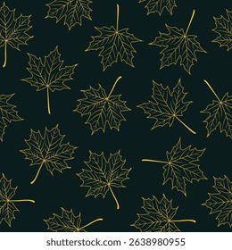 Autumn leaves luxury trendy applicable design good abstract vector illustration artwork.eps